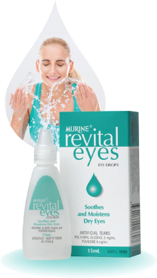 Murine Revital Eyes is your secret to refreshing dry eyes Pharmacy Daily
